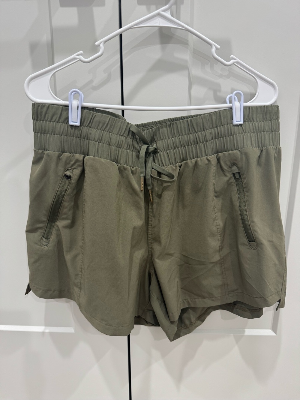 all in motion Olive Drawstring Athletic Shorts
